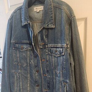 Madewell womens large jean jacket